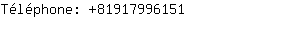 Téléphone: 8191799....
