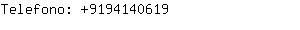 Telefono: 919414....