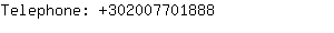 Telephone: 30200770....