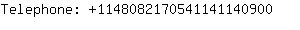 Telephone: 114808217054114114....