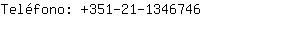 Teléfono: 351-21-134....
