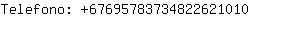 Telefono: 6769578373482262....