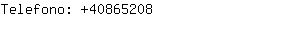 Telefono: 4086....