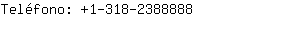 Teléfono: 1-318-238....