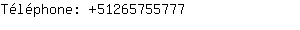 Tlphone: 5126575....