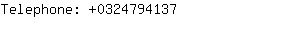 Telephone: 032479....