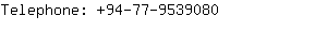 Telephone: 94-77-953....