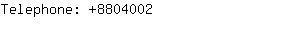 Telephone: 880....
