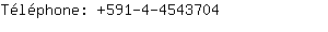 Tlphone: 591-4-454....