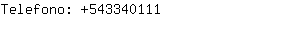 Telefono: 54334....