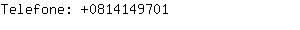 Telefone: 081414....