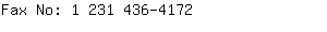 Fax No: 1 231 436-....