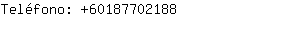 Teléfono: 6018770....