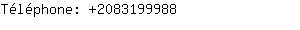 Téléphone: 208319....