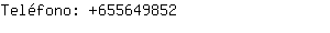 Teléfono: 65564....