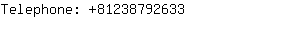 Telephone: 8123879....
