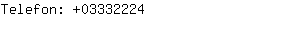 Telefon: 0333....