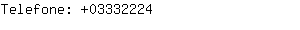Telefone: 0333....
