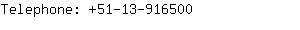 Telephone: 51-13-91....