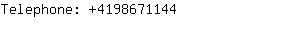 Telephone: 419867....