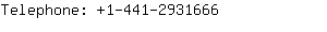 Telephone: 1-441-293....