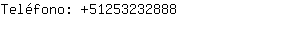 Teléfono: 5125323....