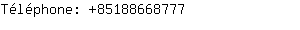 Téléphone: 8518866....