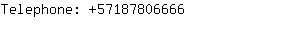Telephone: 5718780....
