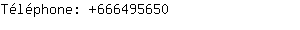 Téléphone: 66649....