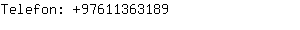 Telefon: 9761136....