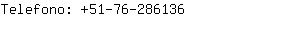 Telefono: 51-76-28....