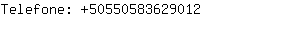 Telefone: 5055058362....