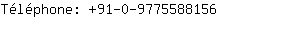 Tlphone: 91-0-977558....