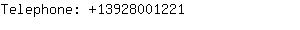 Telephone: 1392800....