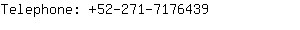 Telephone: 52-271-717....