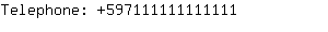 Telephone: 59711111111....