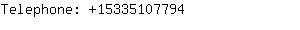 Telephone: 1533510....