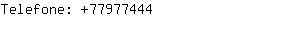 Telefone: 7797....