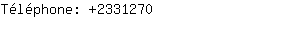 Téléphone: 233....