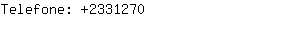 Telefone: 233....
