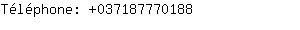 Tlphone: 03718777....