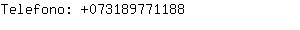 Telefono: 07318977....