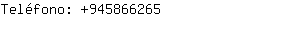 Teléfono: 94586....