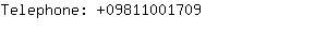 Telephone: 0981100....
