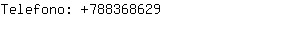 Telefono: 78836....