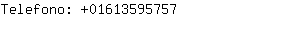 Telefono: 0161359....