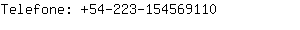 Telefone: 54-223-15456....