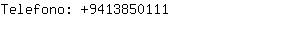 Telefono: 941385....