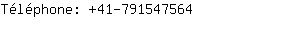 Téléphone: 41-79154....