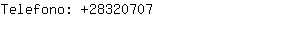 Telefono: 2832....